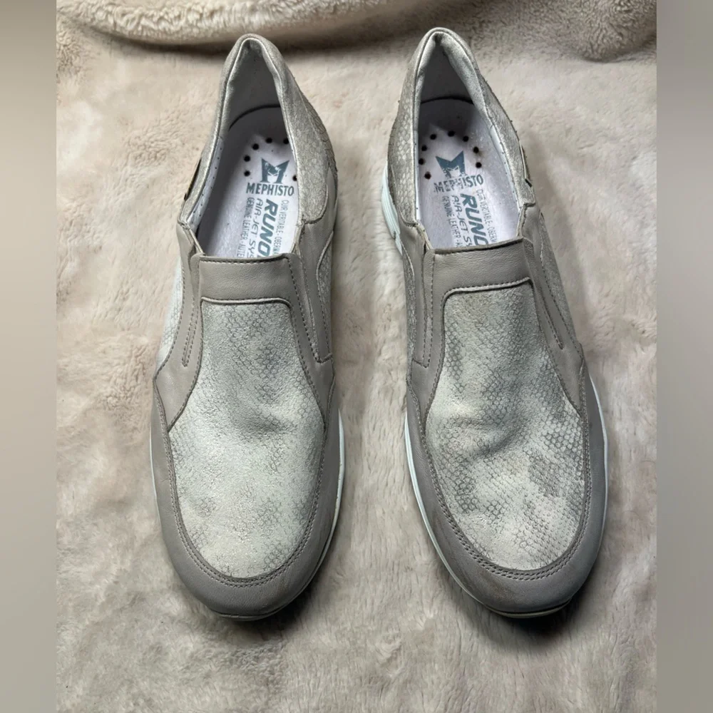 Mephisto Niro slip-on shoes leather 8.5 womens